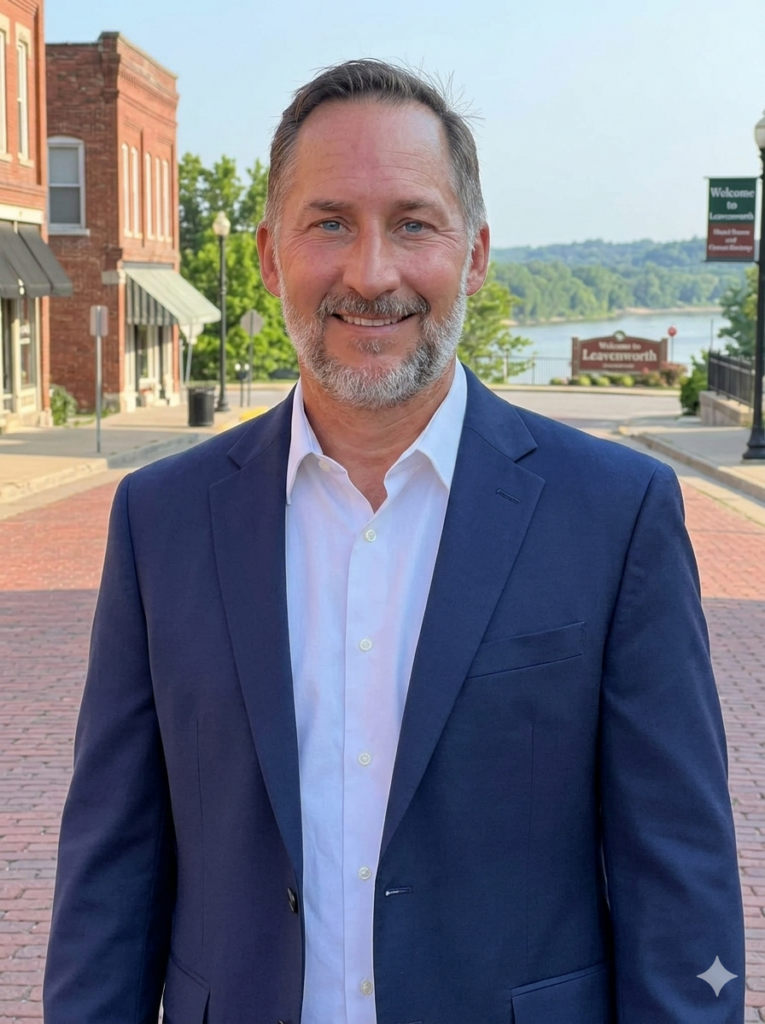 Retired military real estate agent Jim Moreno of The Moreno Group Real Estate Professionals in Leavenworth, Kansas, sharing local market knowledge and real estate negotiation expertise for veteran and military homebuyers and sellers near Fort Leavenworth.