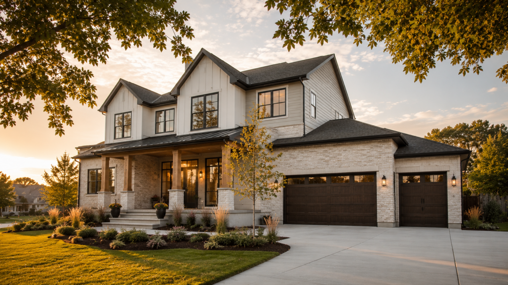 New construction home in Lansing, Basehor, or Tonganoxie for PCS families