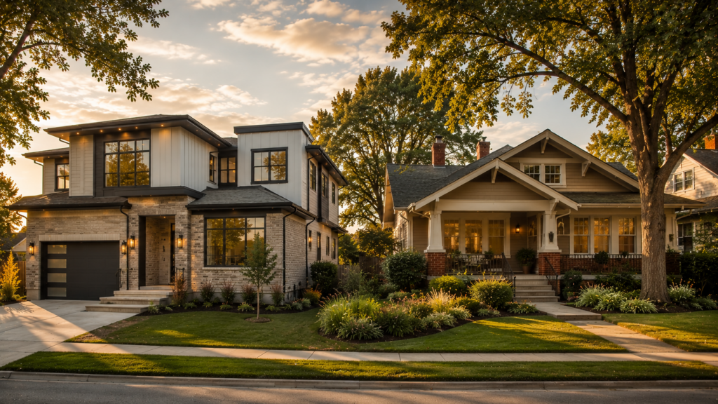 New construction and resale homes near Fort Leavenworth, Kansas.
